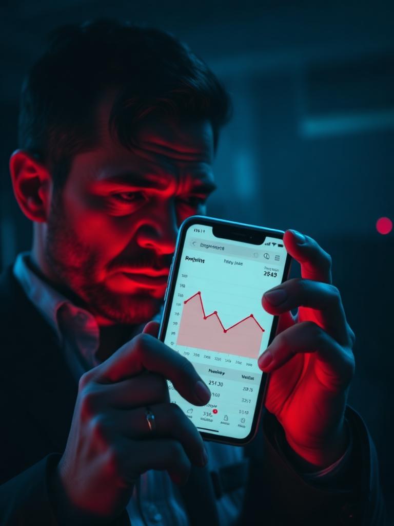 Empreendedor frustrado com queda de engajamento